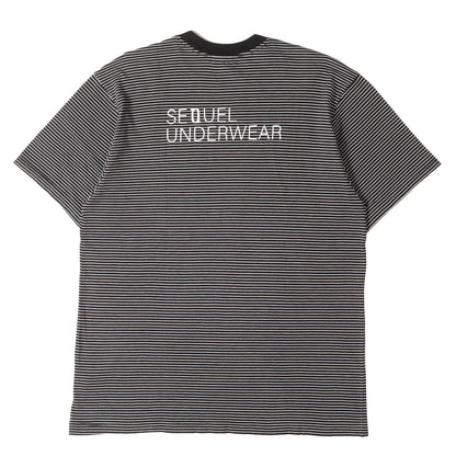 ボーダー クルーネック Tシャツ
