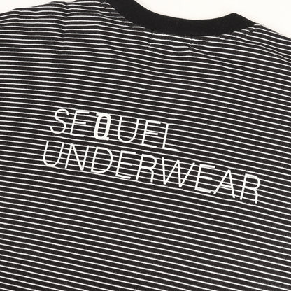 ボーダー クルーネック Tシャツ