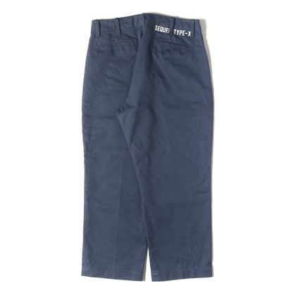 WEEKEND限定 ワイドテーパード ワーク チノパンツ(CHINO PANTS TYPE-XF)