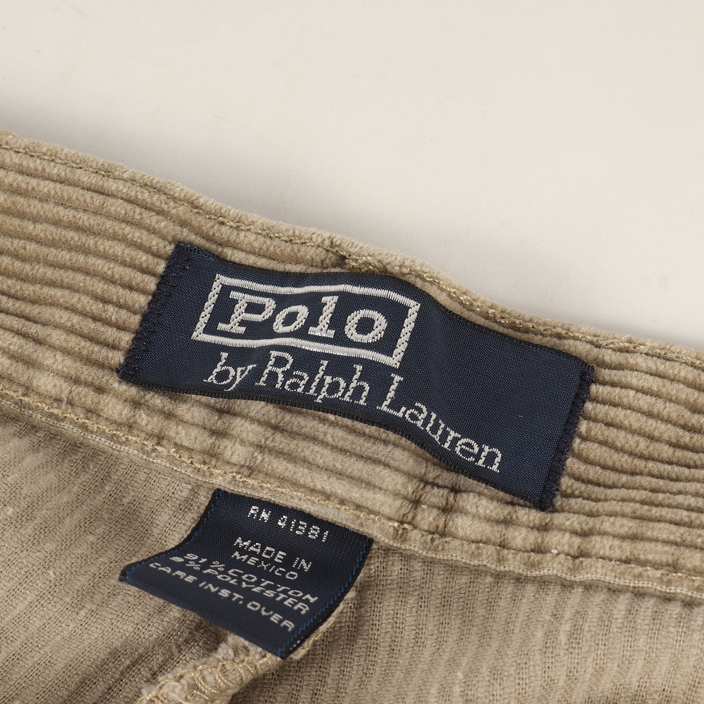 90s 太畝 コーデュロイ ツータック ワイドパンツ / メキシコ製 POLO CORDS