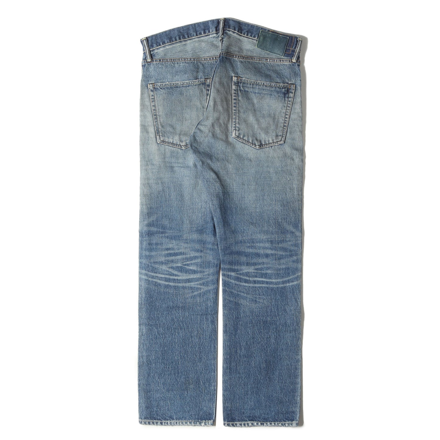 F.I.L限定 ヴィンテージ加工 デニムパンツ(SOCIAL SCULPTURE 01 SLIM DAMAGED-22)