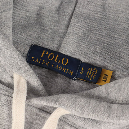 [現行モデル] ポニー刺繍 前Vガゼット スウェットパーカー