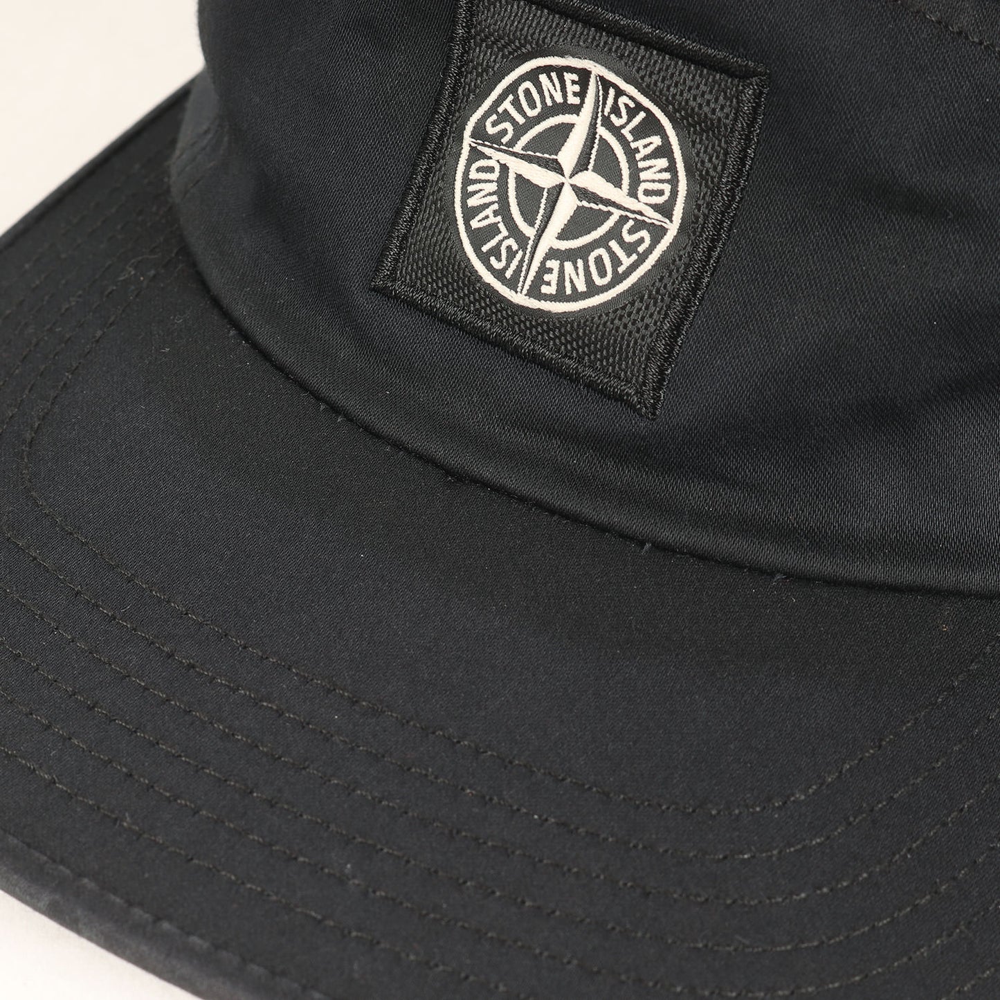 ×STONE ISLAND コットンサテン キャンプキャップ(Camp Cap)