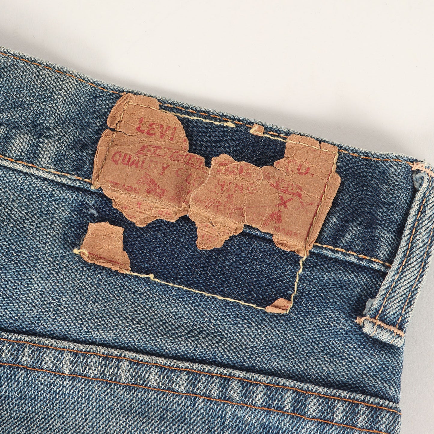 [希少 ビッグサイズ] 70s 505 66前期 Big E デニムパンツ / USA製 ボタン裏刻印8