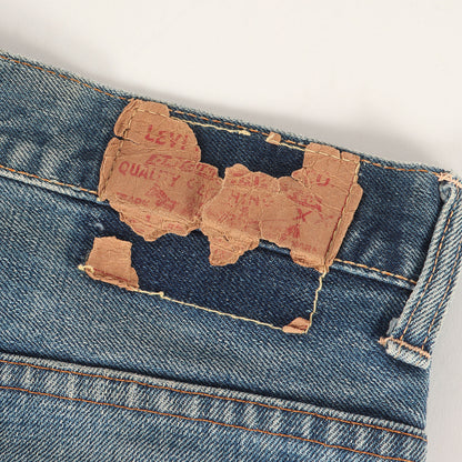 [希少 ビッグサイズ] 70s 505 66前期 Big E デニムパンツ / USA製 ボタン裏刻印8
