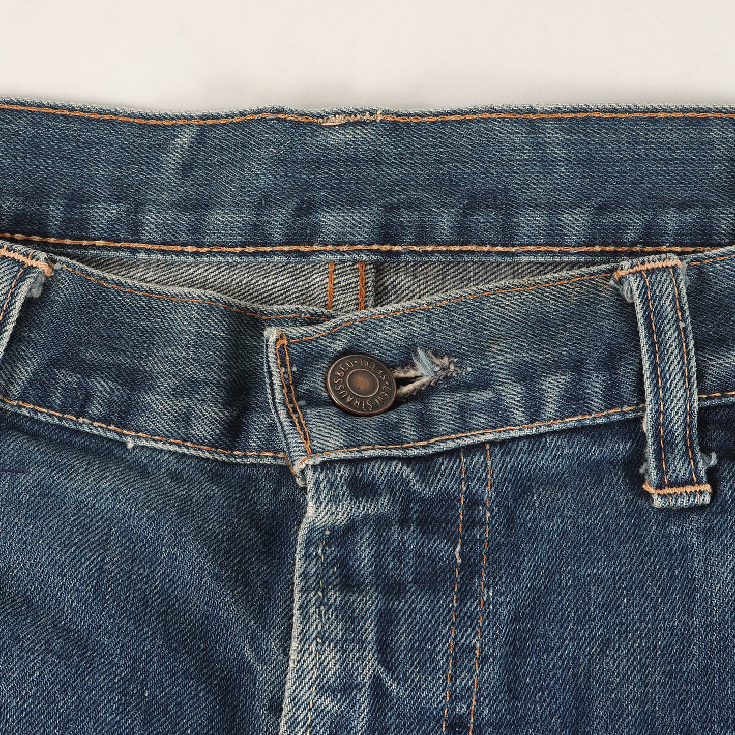 [希少 ビッグサイズ] 70s 505 66前期 Big E デニムパンツ / USA製 ボタン裏刻印8