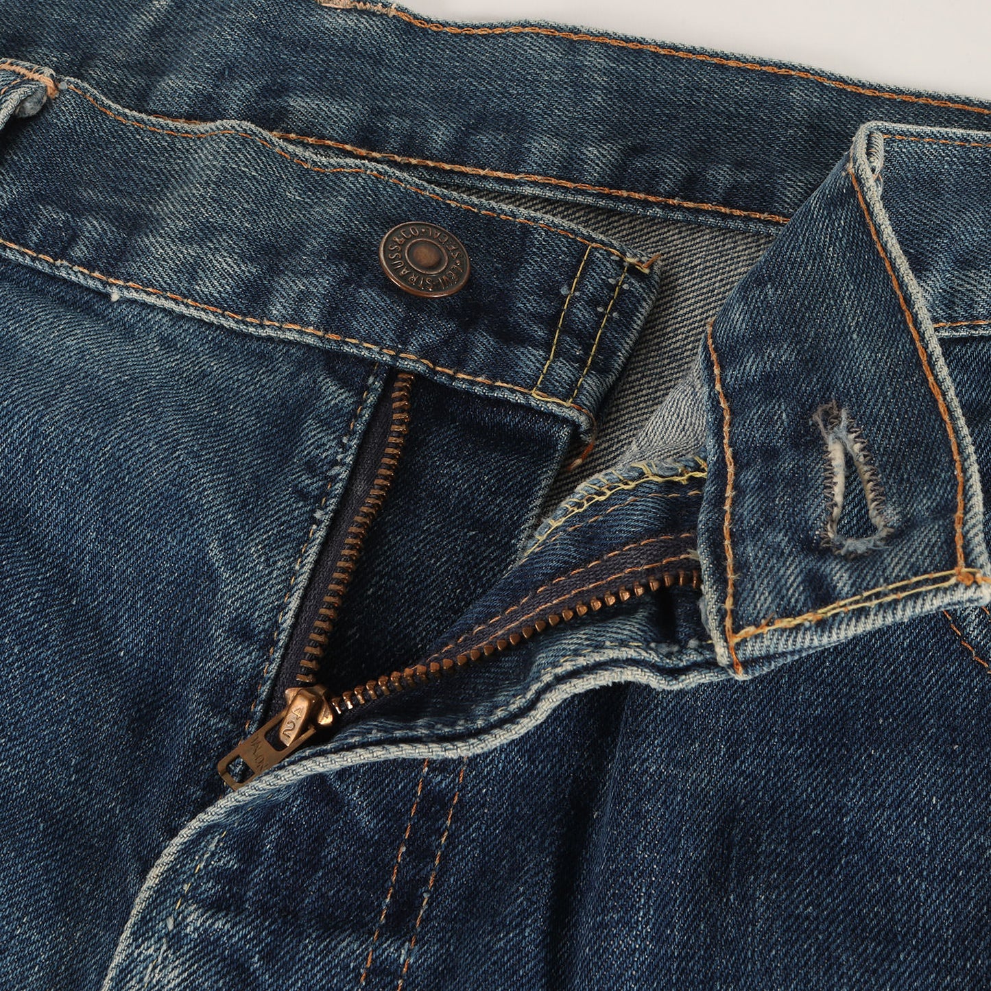 [希少 ビッグサイズ] 70s 505 66前期 Big E デニムパンツ / USA製 ボタン裏刻印8