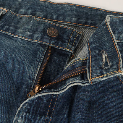 [希少 ビッグサイズ] 70s 505 66前期 Big E デニムパンツ / USA製 ボタン裏刻印8