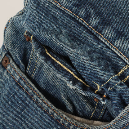 [希少 ビッグサイズ] 70s 505 66前期 Big E デニムパンツ / USA製 ボタン裏刻印8