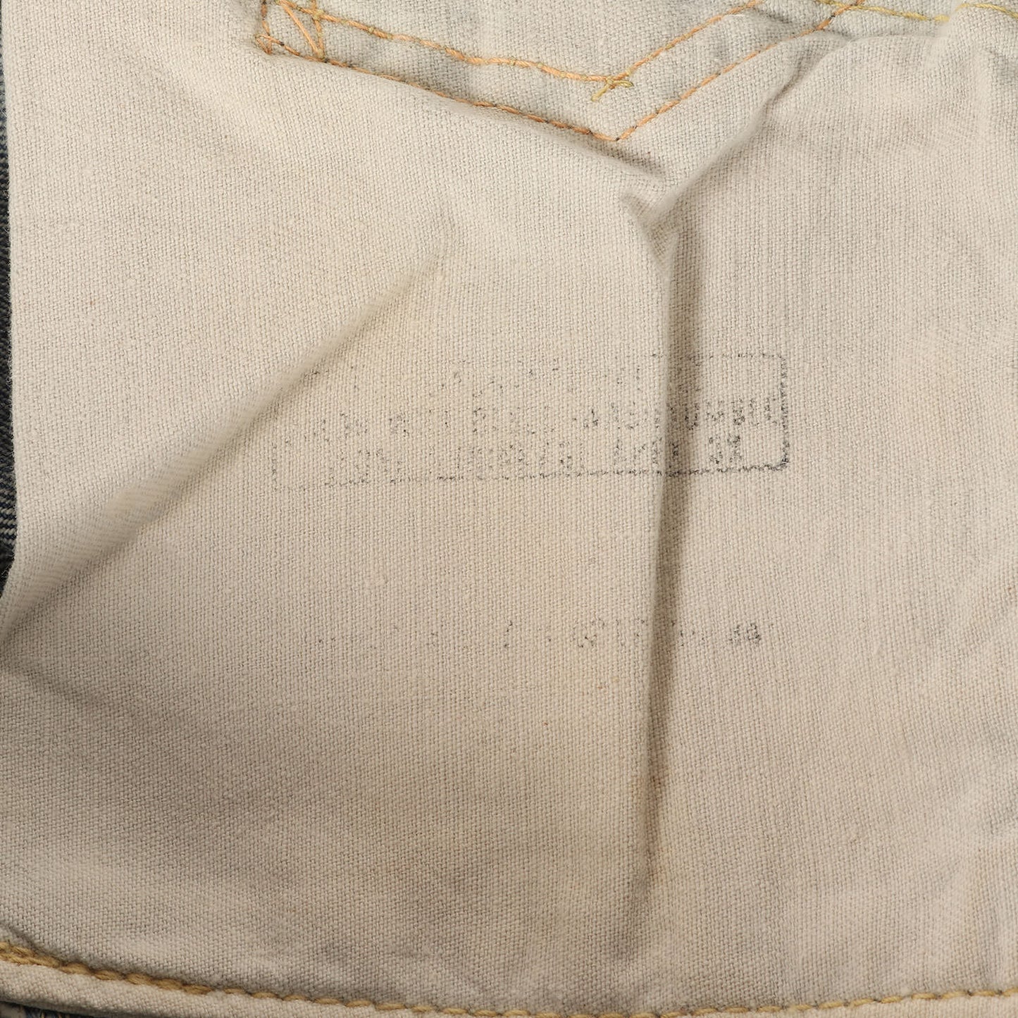 [希少 ビッグサイズ] 70s 505 66前期 Big E デニムパンツ / USA製 ボタン裏刻印8