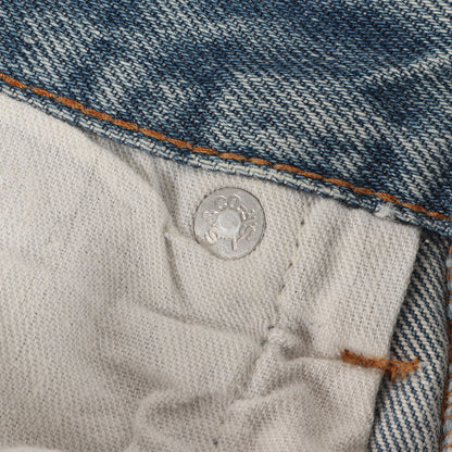 [雰囲気抜群] 80s 501 赤耳 デニムパンツ / ボタン裏刻印555 バレンシア工場