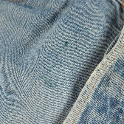 [雰囲気抜群] 80s 501 赤耳 デニムパンツ / ボタン裏刻印555 バレンシア工場