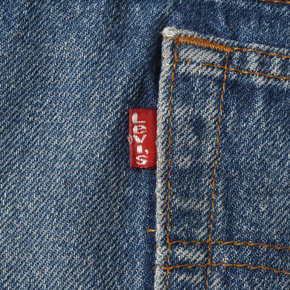[濃いめ ビッグサイズ] 90s 501 デニムパンツ / USA製 501-0115 ボタン裏刻印520