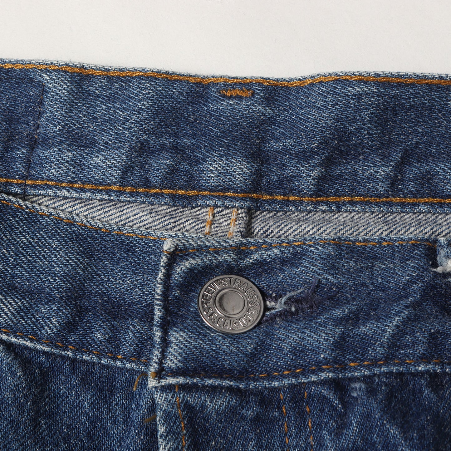 [濃いめ ビッグサイズ] 90s 501 デニムパンツ / USA製 501-0115 ボタン裏刻印520