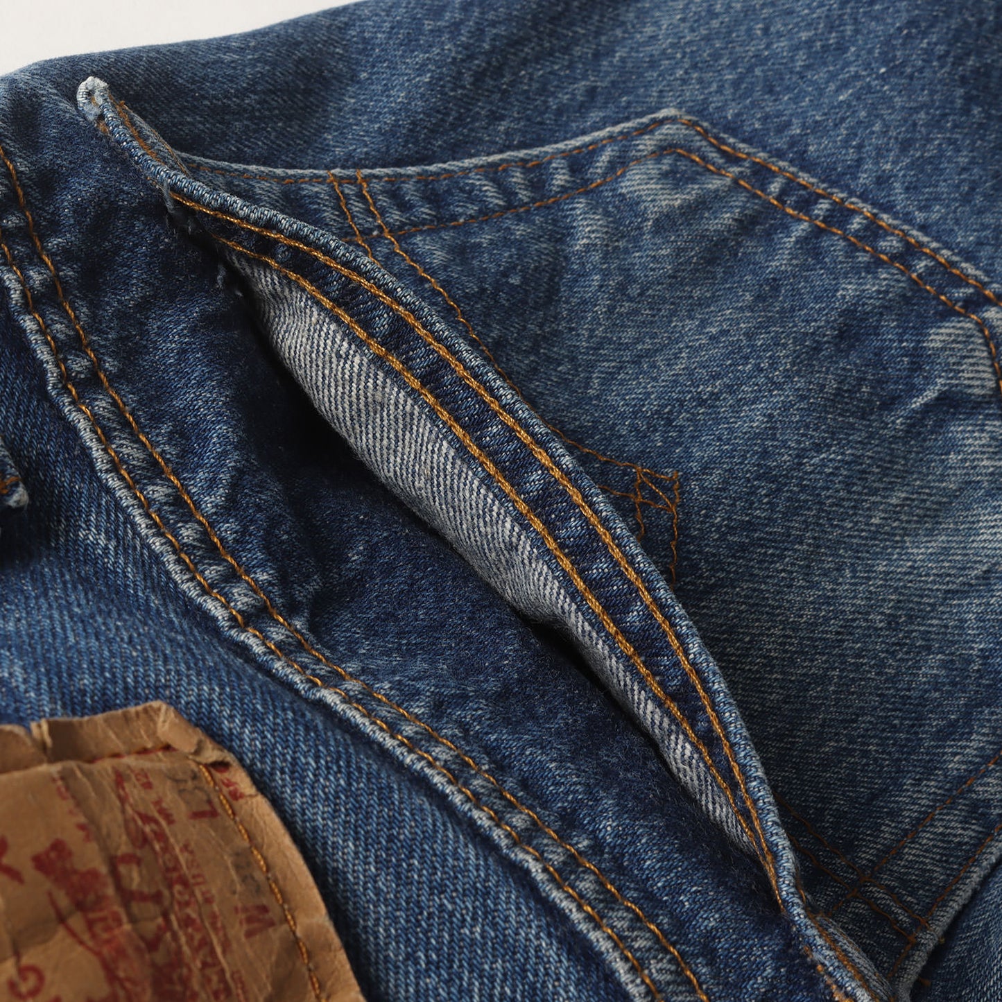 [濃いめ ビッグサイズ] 90s 501 デニムパンツ / USA製 501-0115 ボタン裏刻印520