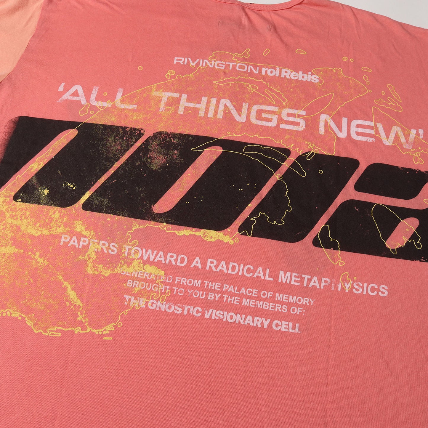 25AW オーバーサイズ グラフィック ロングスリーブ Tシャツ(ALL THINGS NEW ENEMY LS TEE)