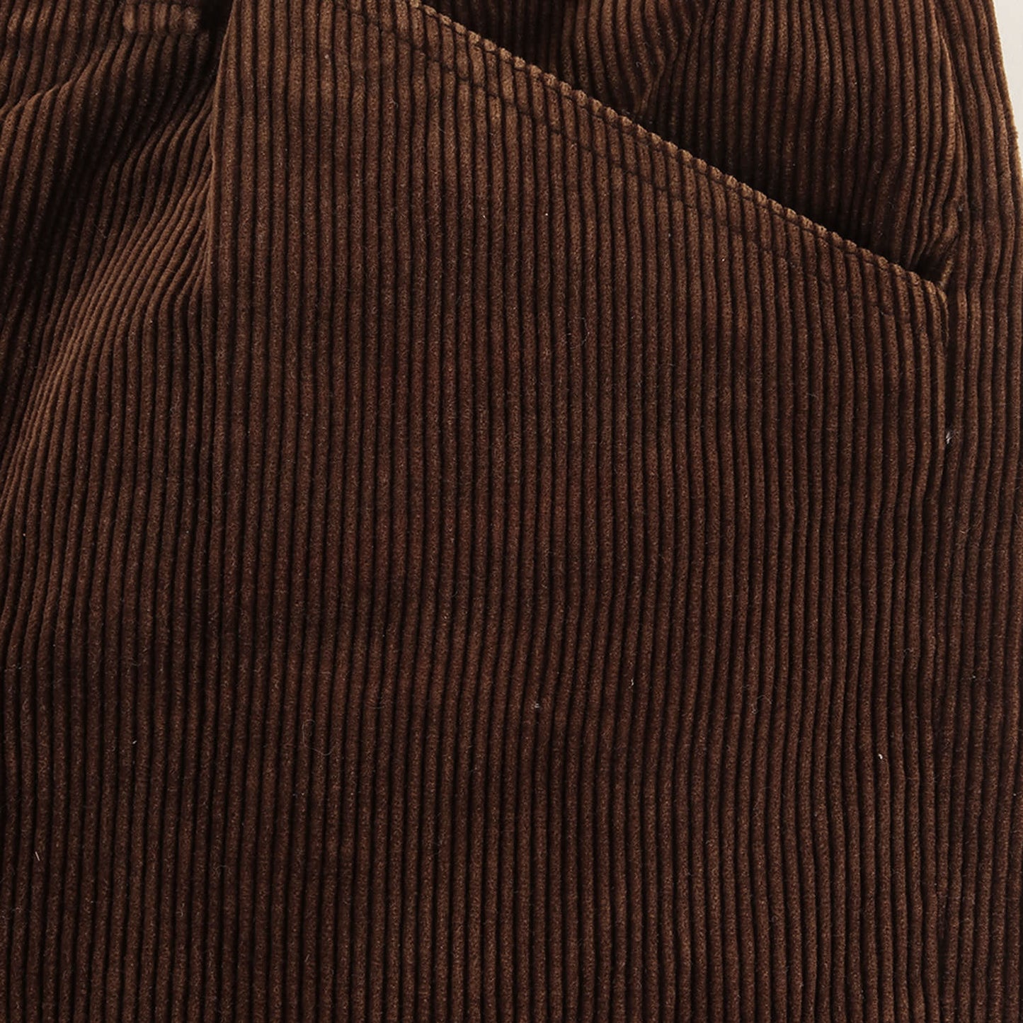 バックルバック付き 太畝コーデュロイ ワークパンツ