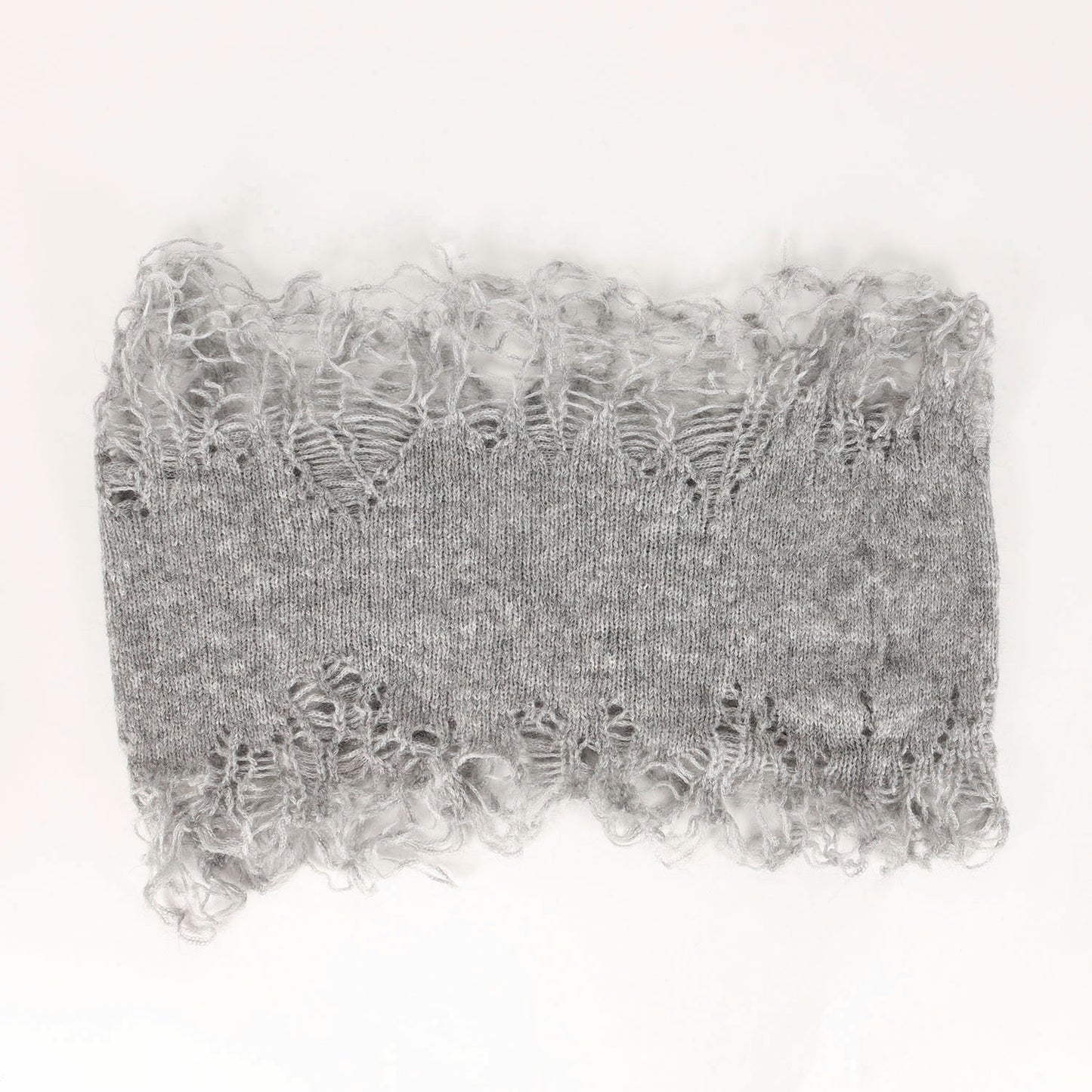 09AW A CLOSED FEELING期 グランジ モヘヤニット スヌード