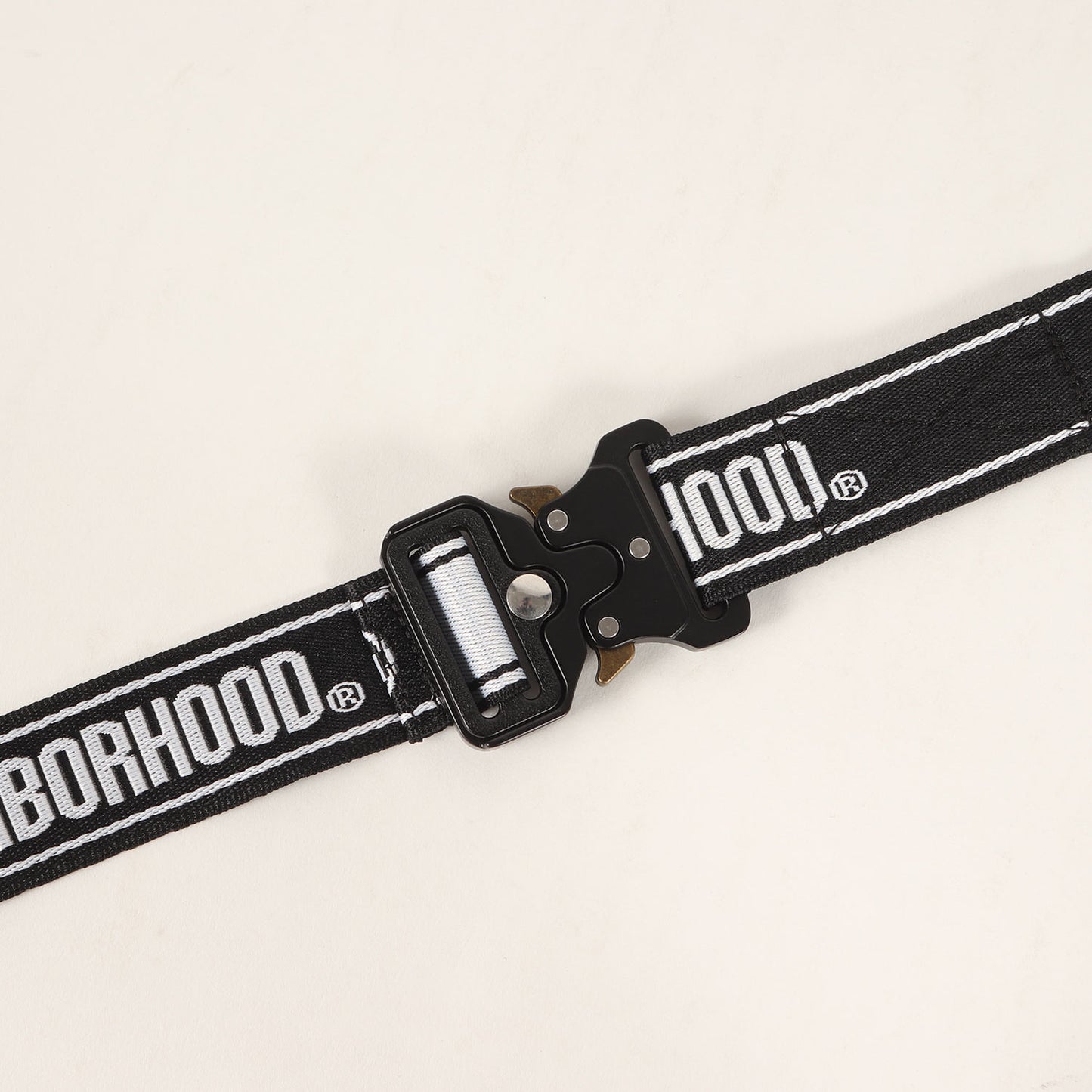 20AW ジャカードロゴテープ コブラバックル ベルト(JQ. LOGO / E-BELT)