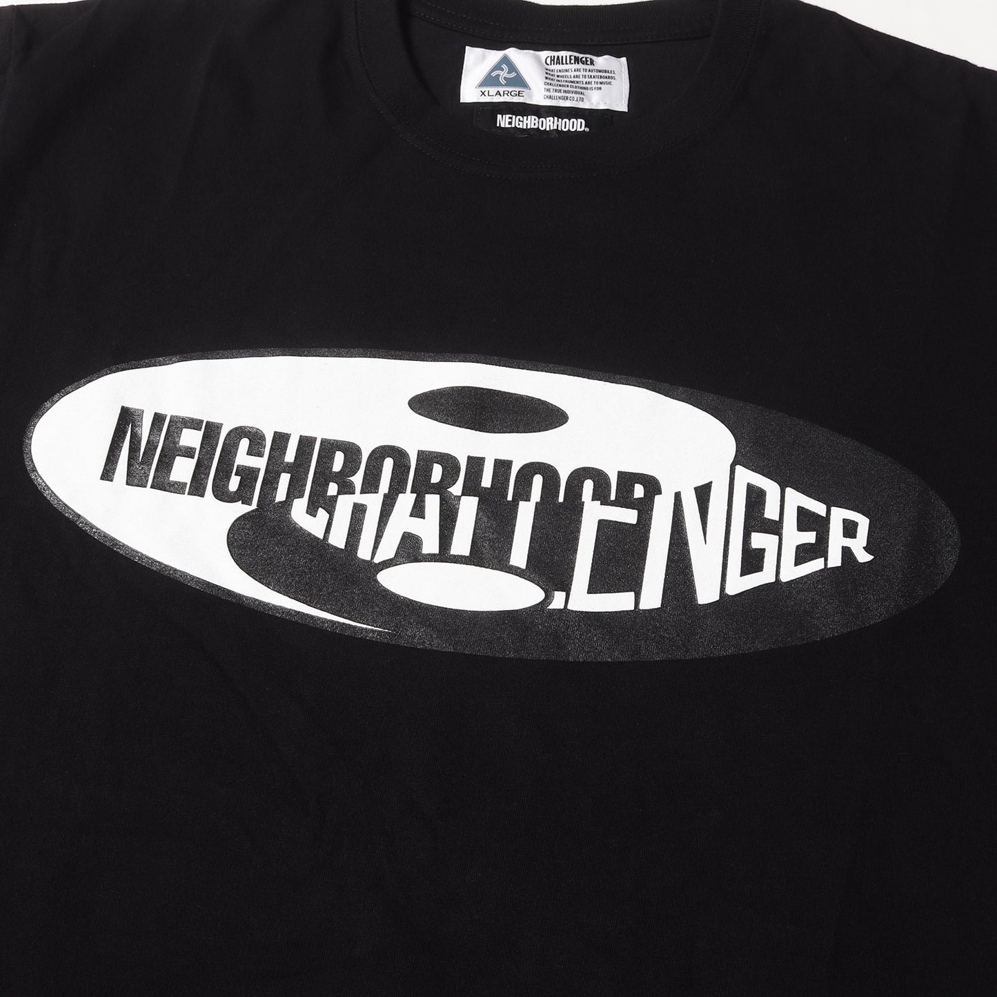21AW ×NEIGHBORHOOD コラボロゴ ロングスリーブ Tシャツ(MIX LOGO SKULL L/S TEE)