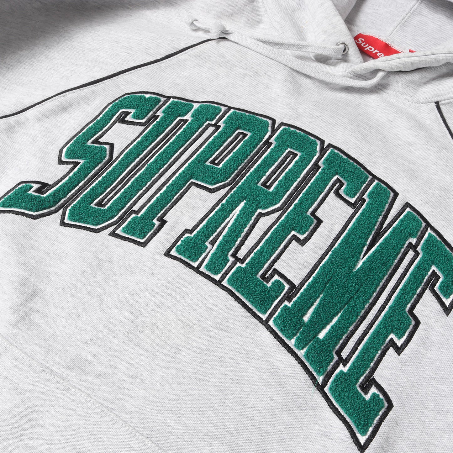 23SS アーチロゴ パイピング スウェットパーカー(Boxy Piping Arc Hooded Sweatshirt)