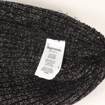 25SS オーバーダイ加工 メタリック ニット ビーニー (Overdyed Beanie)