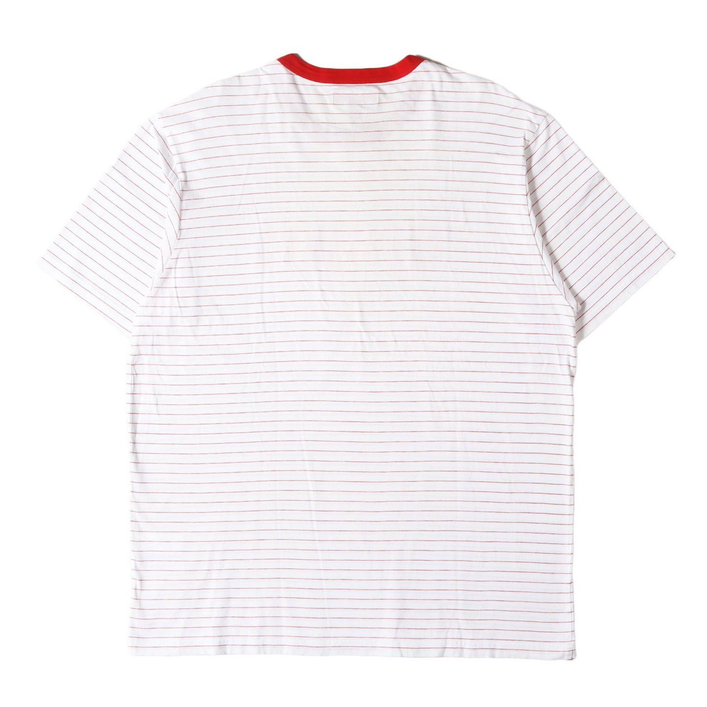 25SS フロッキープリント ボーダー Tシャツ(Bubble S/S Top)