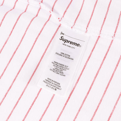 25SS フロッキープリント ボーダー Tシャツ(Bubble S/S Top)