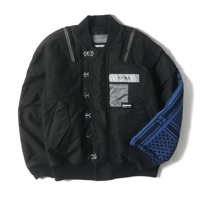 25AW ×Yohji Yamamoto POUR HOMME A-1 デッキ フック ジャケット(A-1 DECK JACKET MOD)
