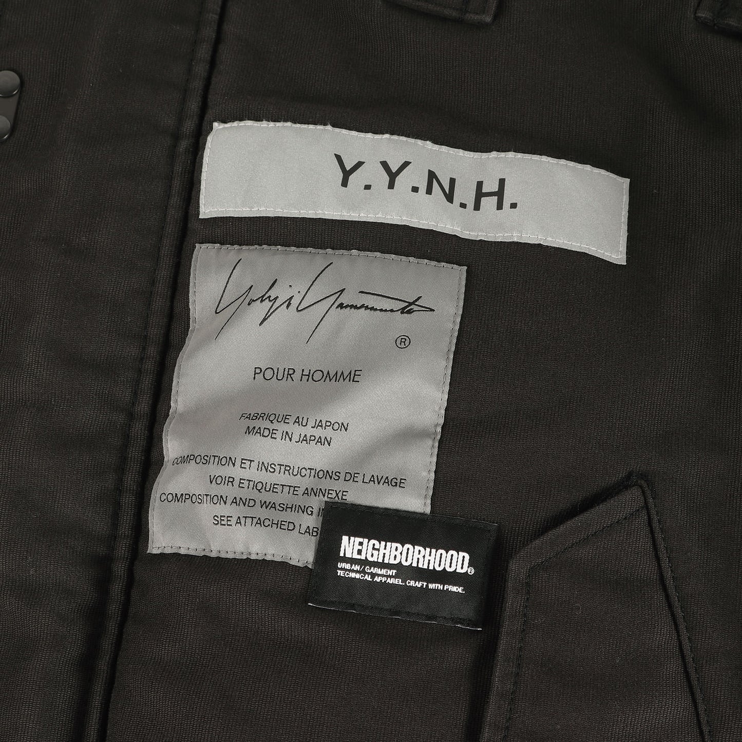 25AW ×Yohji Yamamoto POUR HOMME A-1 デッキ フック ジャケット(A-1 DECK JACKET MOD)
