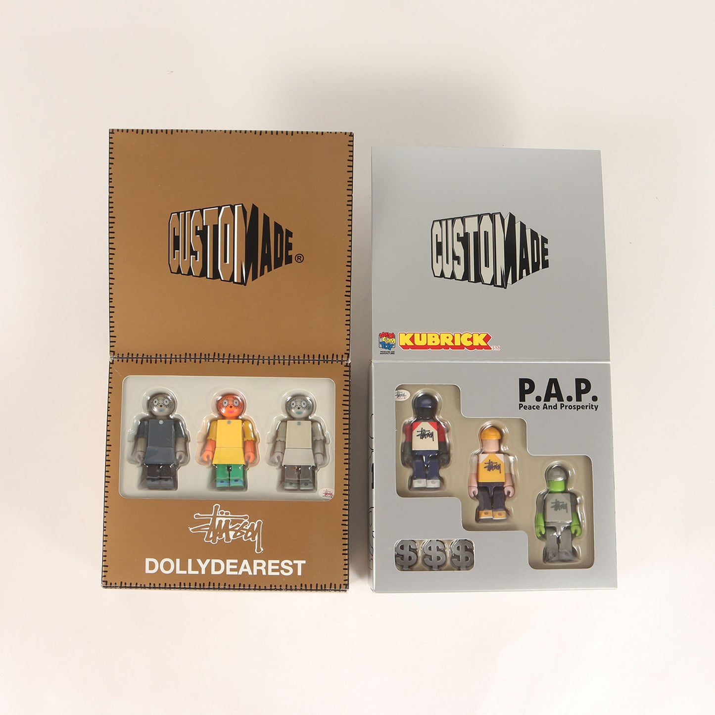 00s ×MEDICOM TOY KUBRICK P.A.P. 4種セット