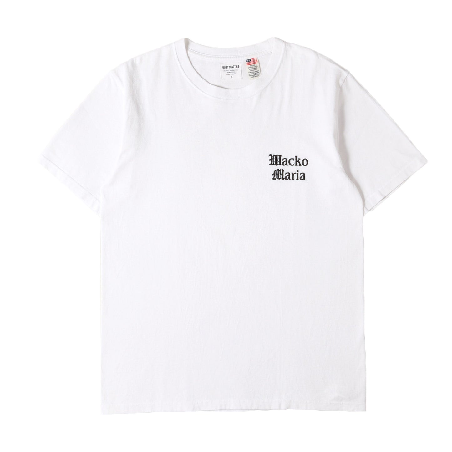 23SS ブランドロゴ刺繍 ヘビー Tシャツ(USA BODY CREW NECK T-SHIRT)