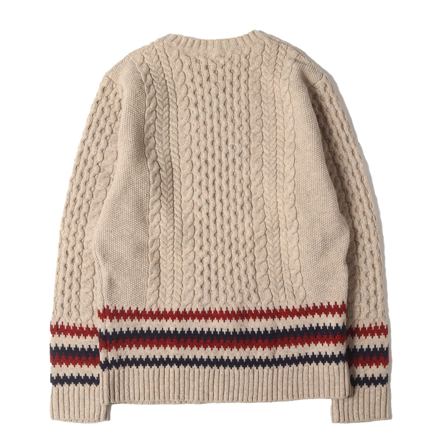 フィッシャーマン ウールニット セーター(DAKOTA / W-CREW. LS)
