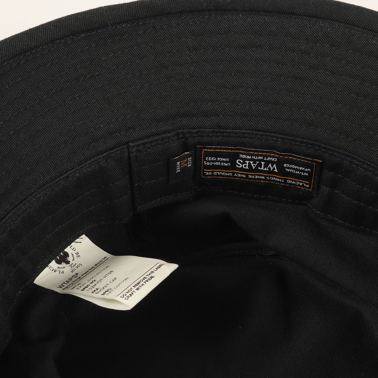 チノクロス バケットハット(BUCKET HAT)