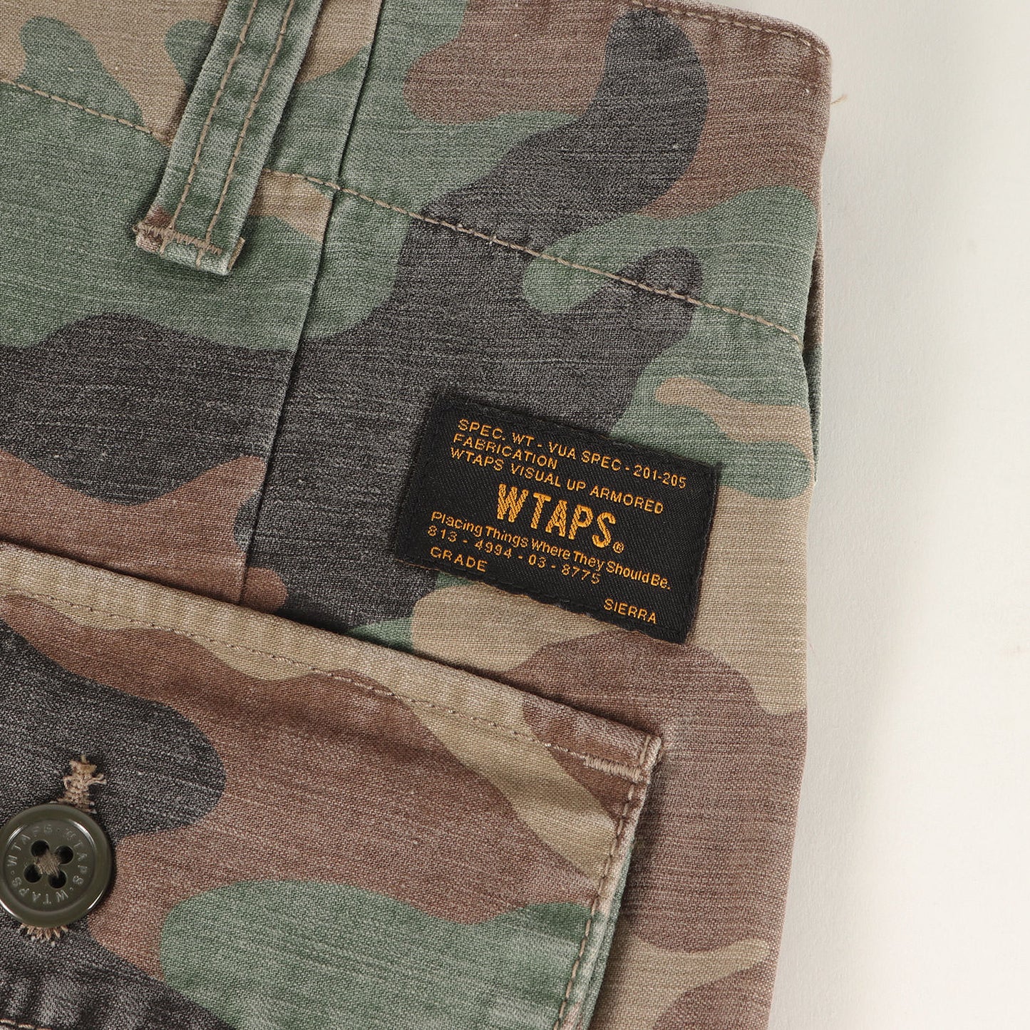 ウッドランドカモ ミリタリー ベイカーパンツ(BUDS)
