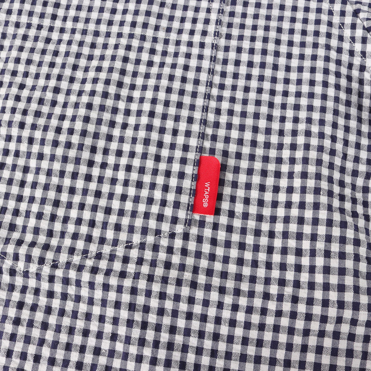 ギンガムチェック シアサッカー ボタンダウン 半袖シャツ(PLAIN S/S)