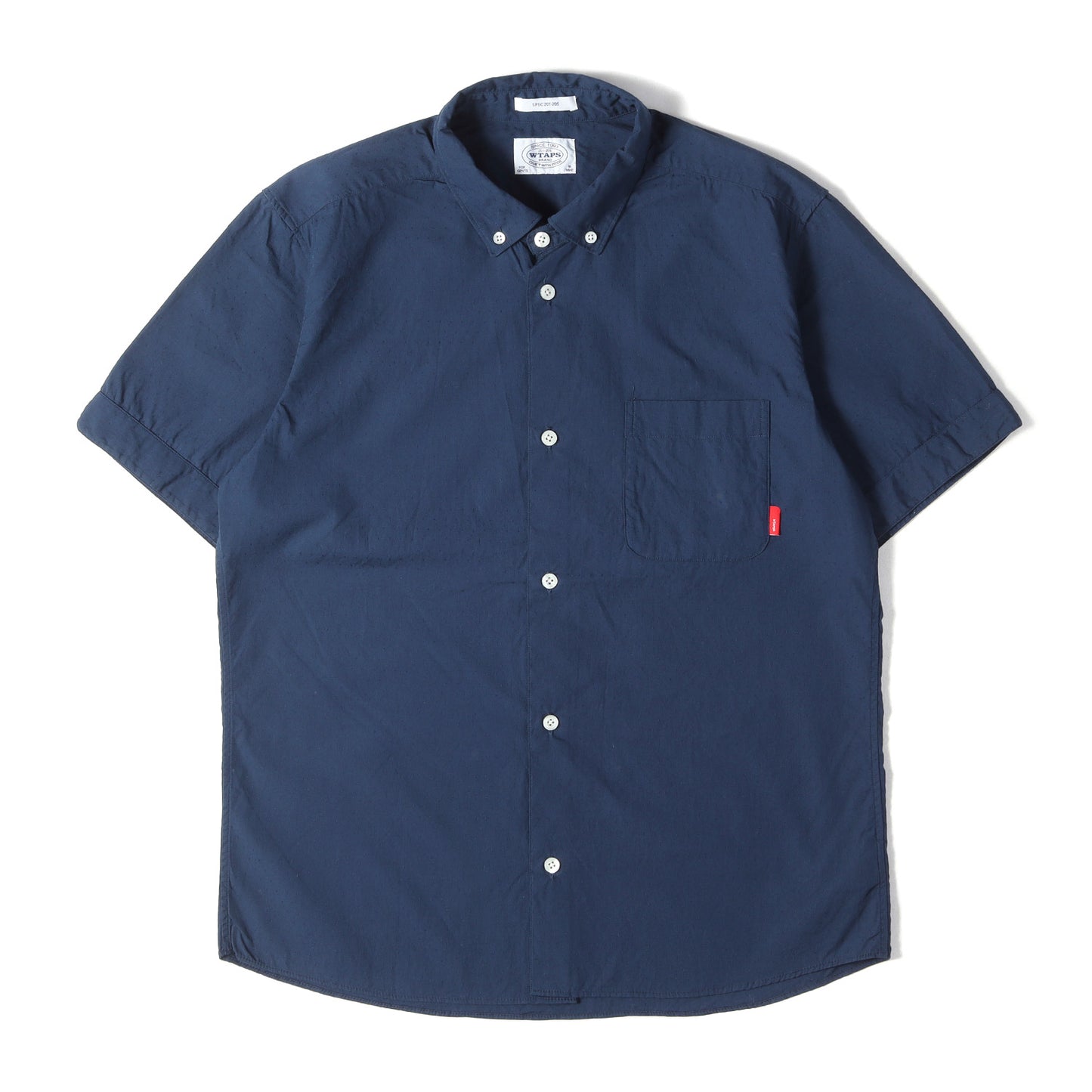 ドビードット ボタンダウン 半袖シャツ(PLAIN S/S)
