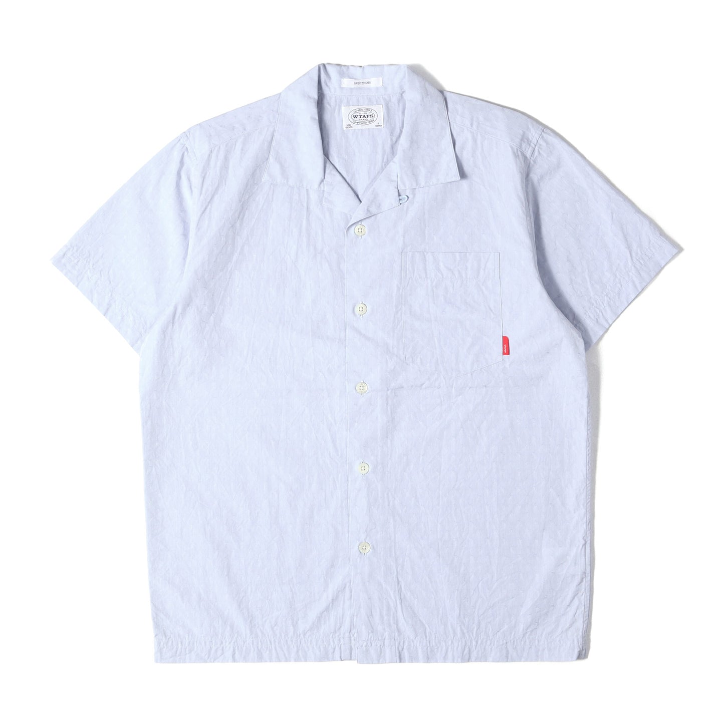 ×CANCLINI ジャガード ペイズリー柄 オープンカラー 半袖シャツ(ERNEST S/S)