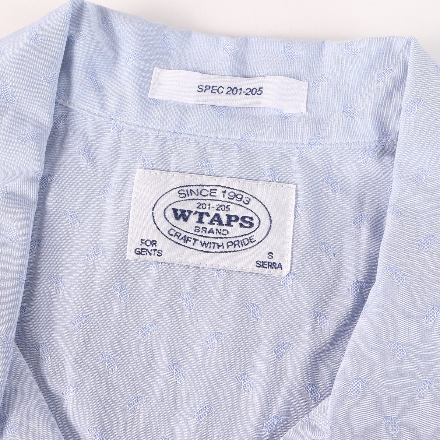 ×CANCLINI ジャガード ペイズリー柄 オープンカラー 半袖シャツ(ERNEST S/S)