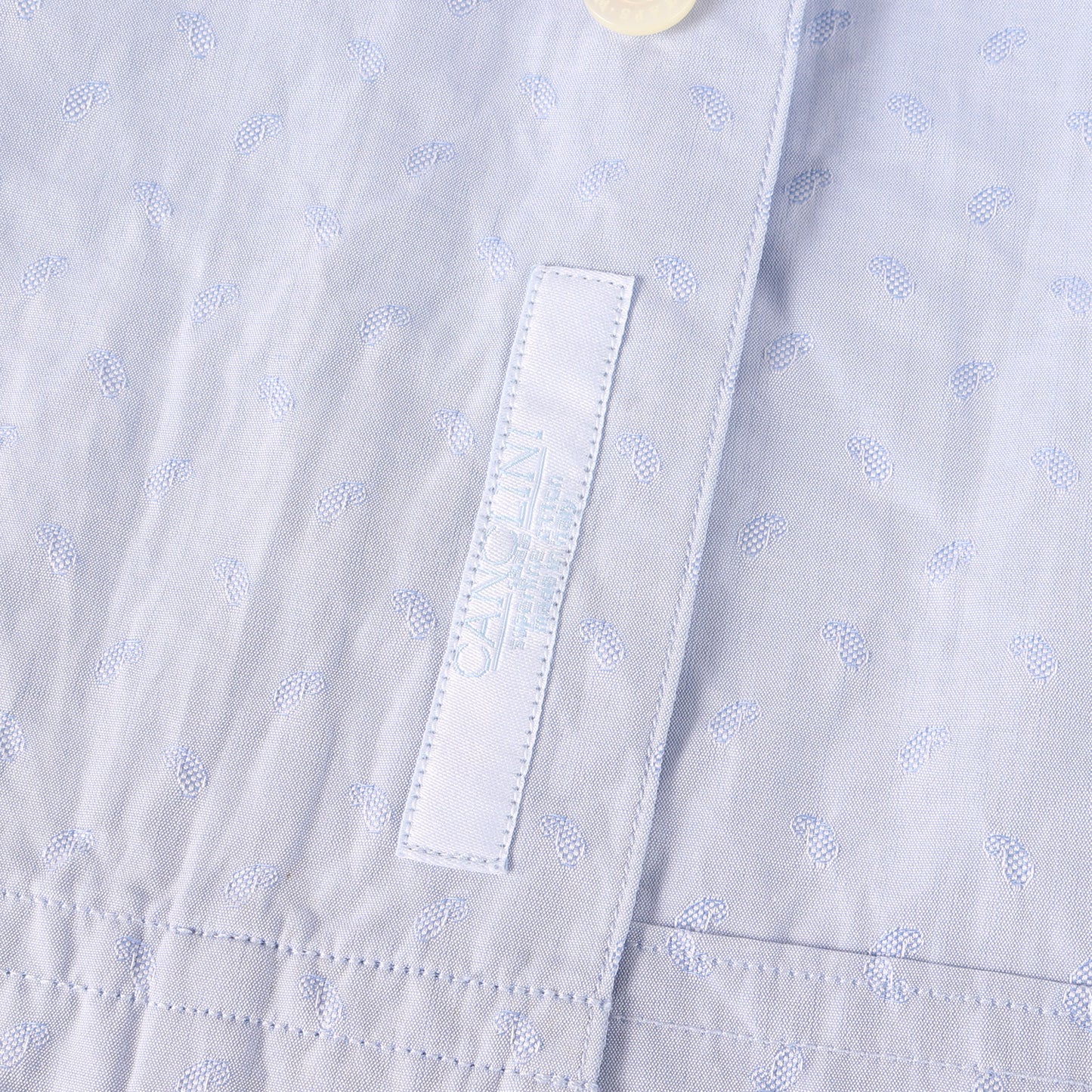 ×CANCLINI ジャガード ペイズリー柄 オープンカラー 半袖シャツ(ERNEST S/S)