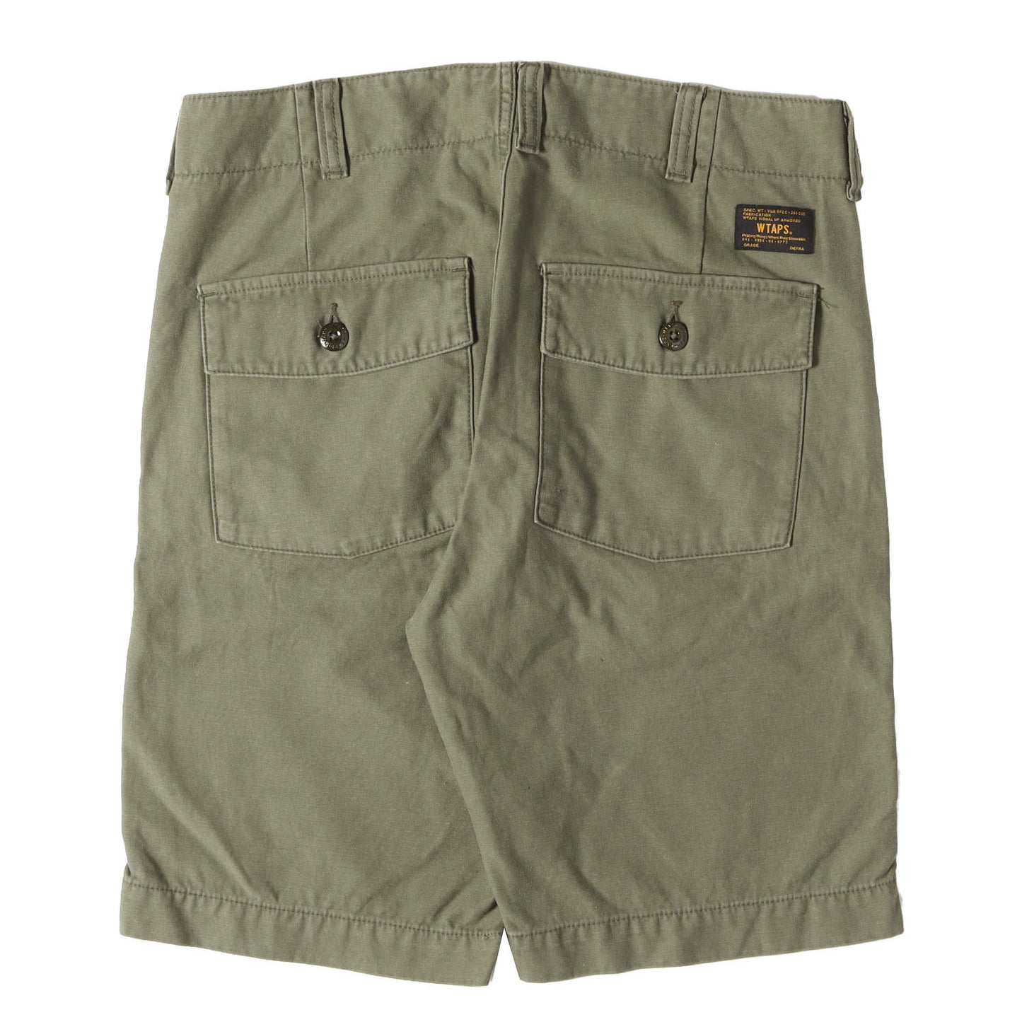 コットンサテン ミリタリー ショーツ(BUDS SHORTS)