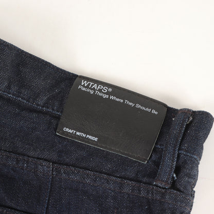 ワンウォッシュ スキニー デニムパンツ(BLUES SKINNY RAW)