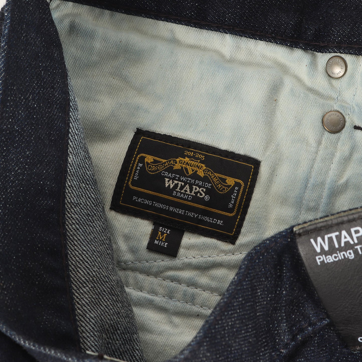 ワンウォッシュ スキニー デニムパンツ(BLUES SKINNY RAW)