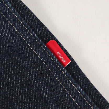 シンチバック付き ミリタリー デニムパンツ(UNION)