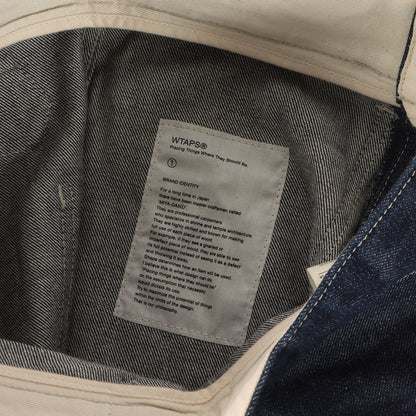 シンチバック付き ミリタリー デニムパンツ(UNION)