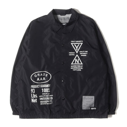 25AW ×Yohji Yamamoto POUR HOMME ウインドブレイカー / コーチジャケット(WINDBREAKER JACKET)