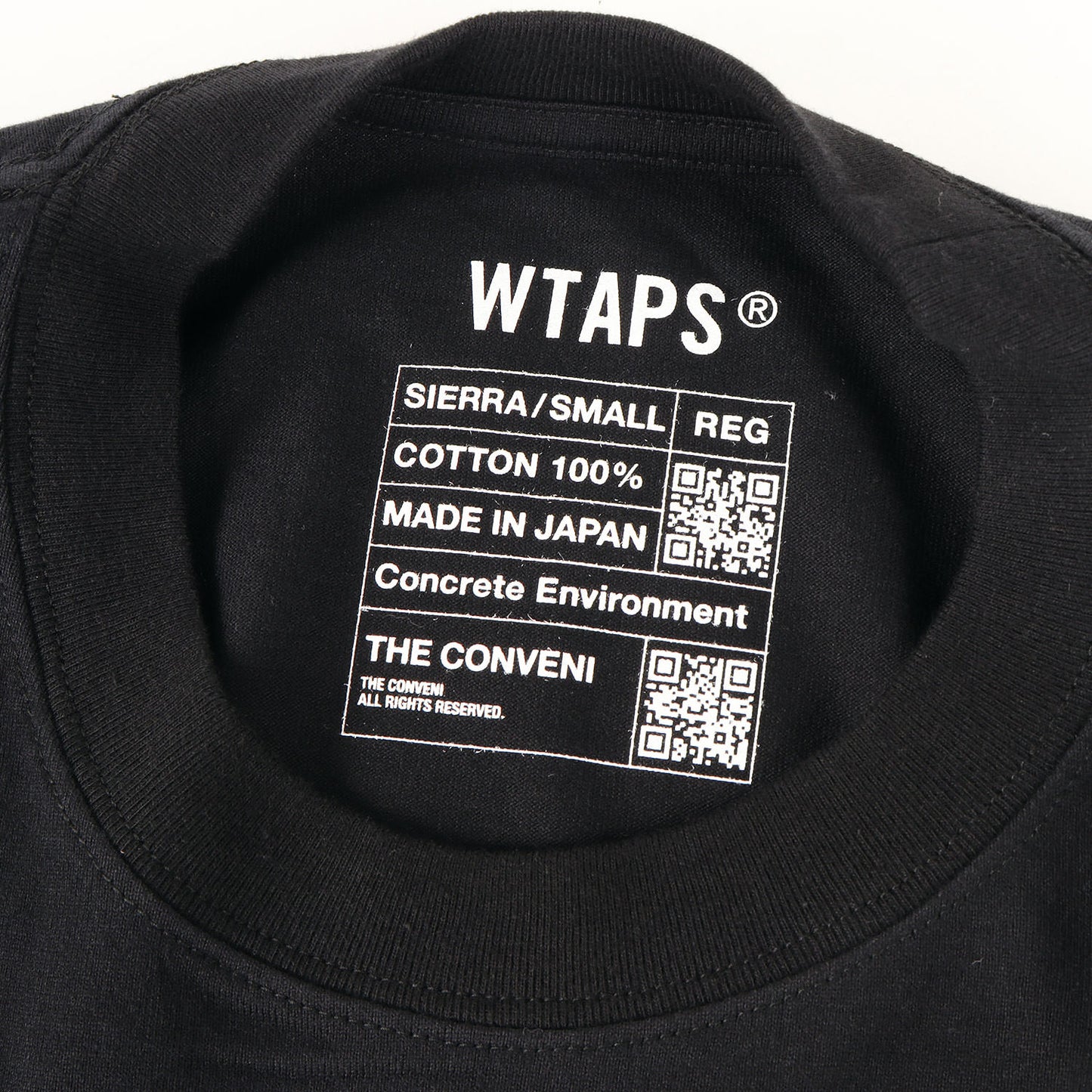 ×THE CONVENI プレーン クルーネック Tシャツ(WSKMC1 / TEE)