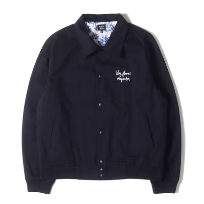 25SS ×Blue flowers 裏地フラワー柄 コットンツイル ジャケット