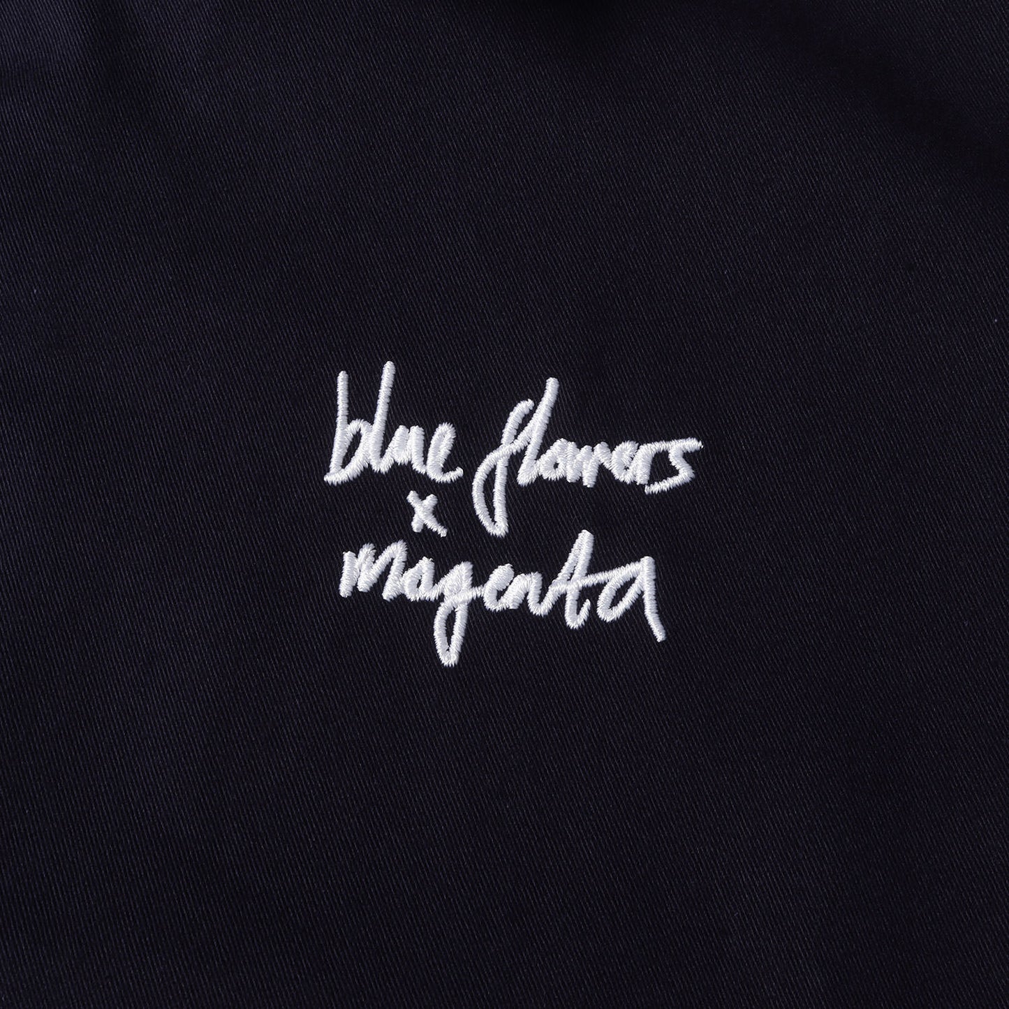 25SS ×Blue flowers 裏地フラワー柄 コットンツイル ジャケット