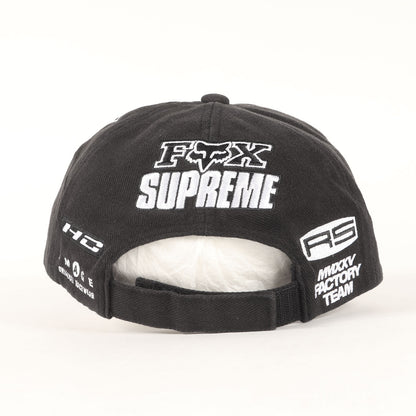 25AW ×Fox Racing コットンツイル 6パネルキャップ(6-Panel)